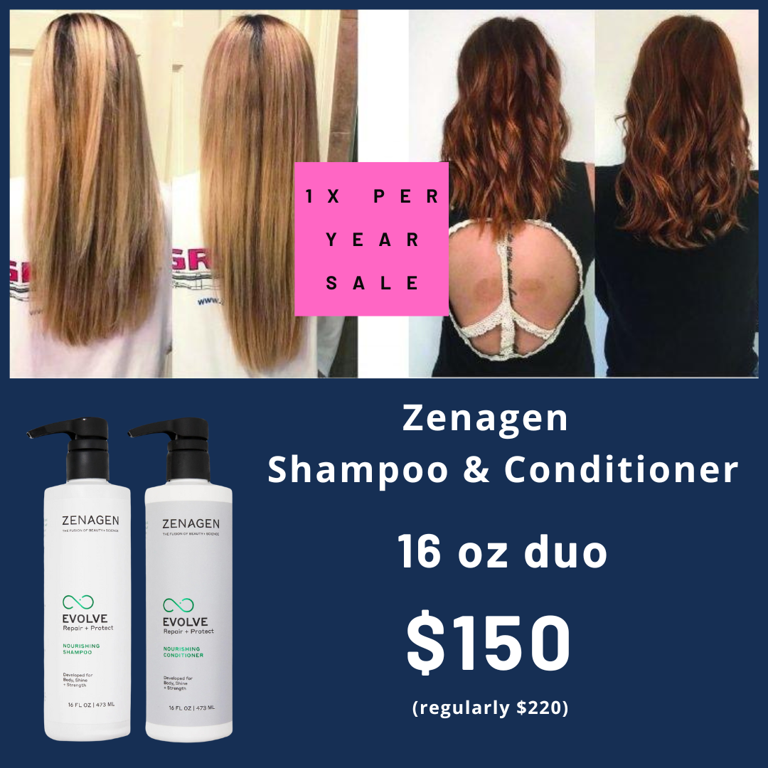 Zenagen Revolve Hair Loss Shampoo & Conditioner Set