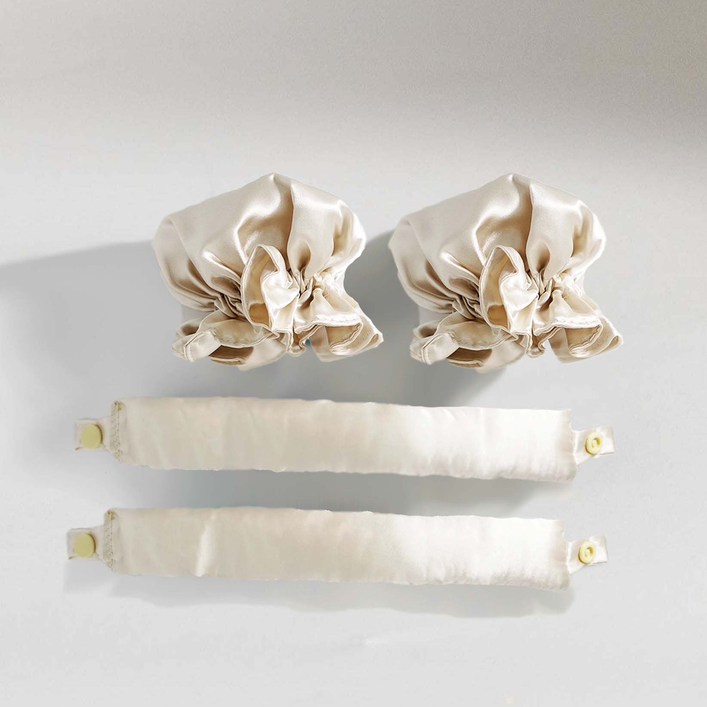 m'Chel Satin Heatless Curler + Satin Wrap