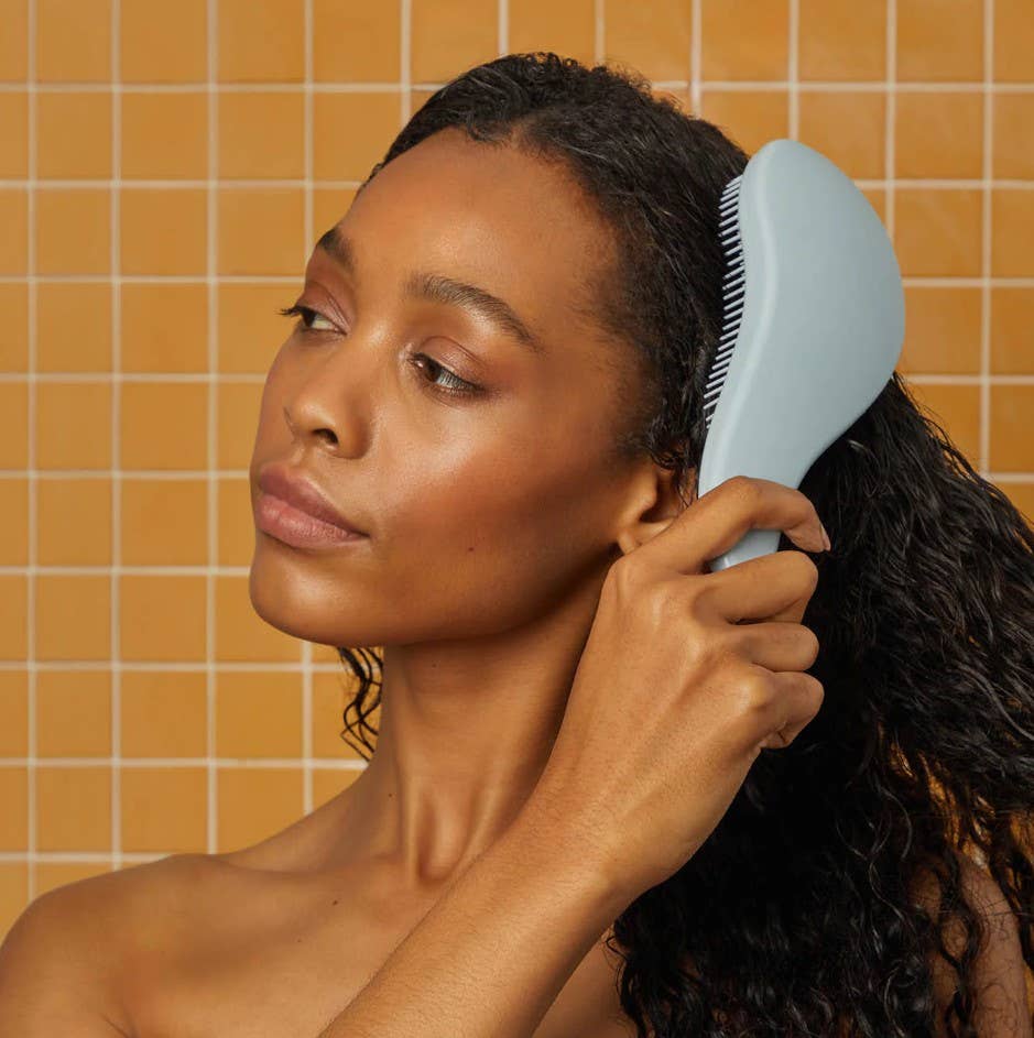 KITSCH - Detangling Brush - Haze Blue