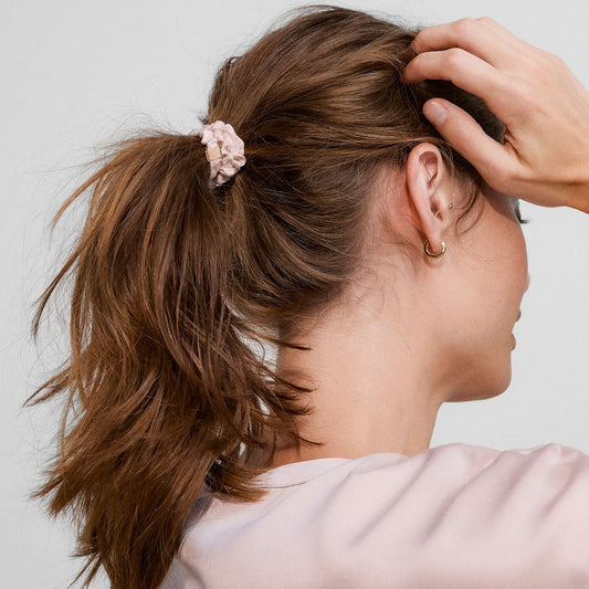 Lunya 3pk Washable Silk Thin Scrunchie