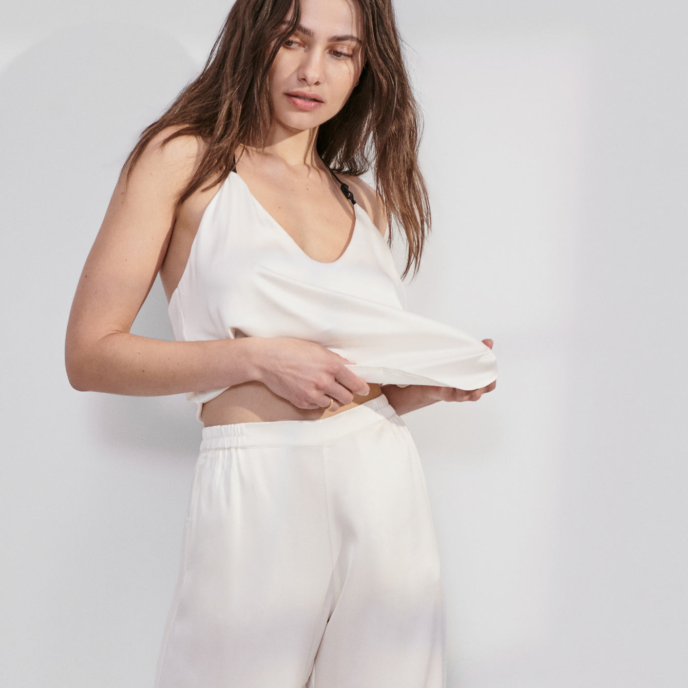 Lunya Washable Silk Cami Pant Set