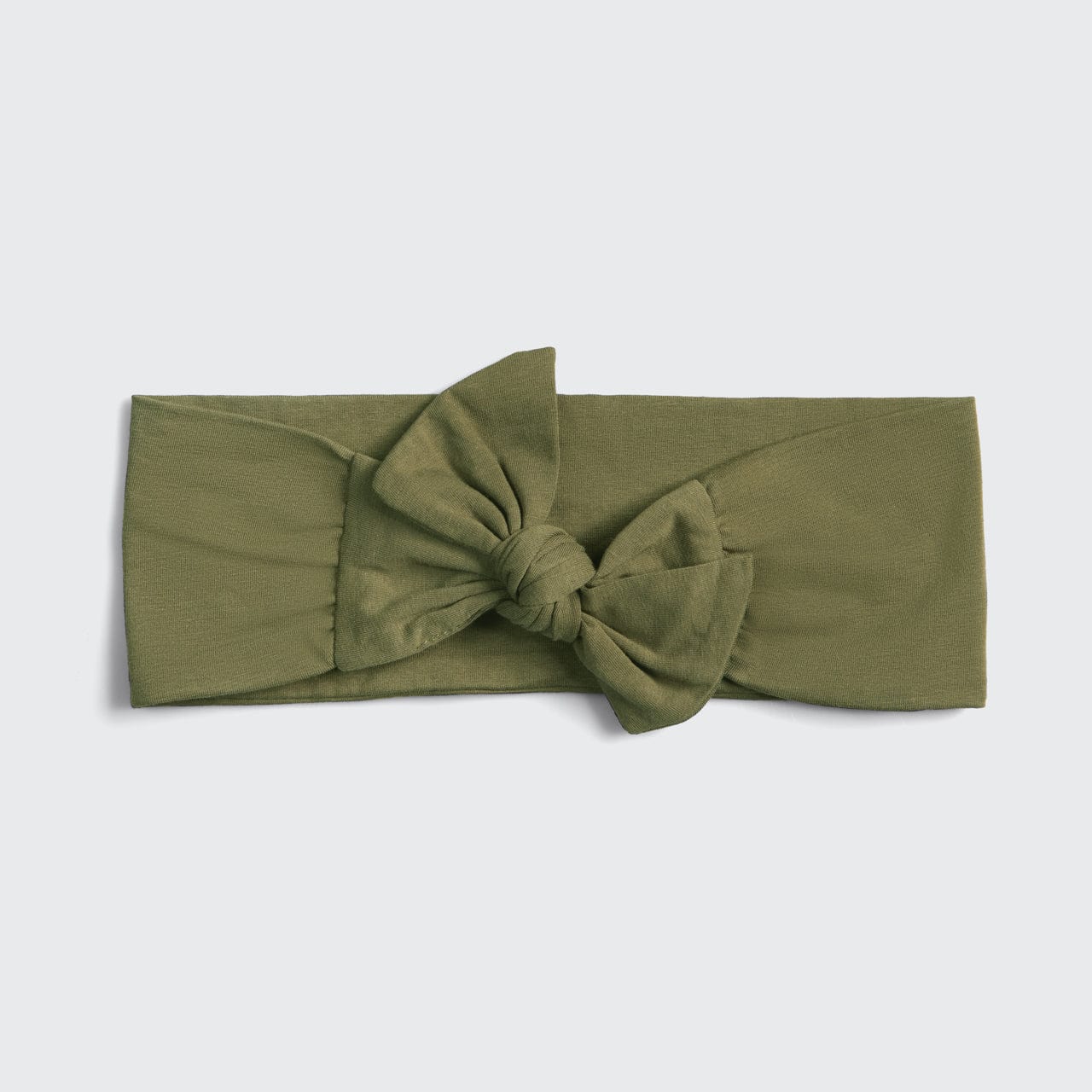 KITSCH Cotton Adjustable Headband 2pc - Moss