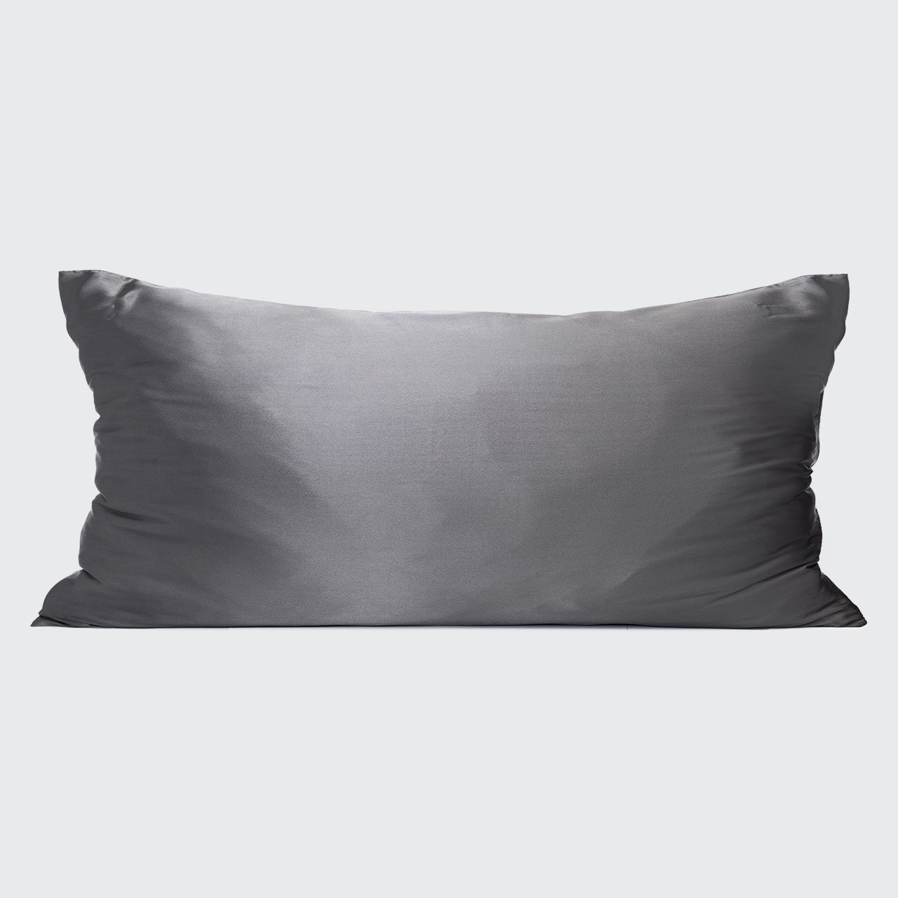 KITSCH Satin King Pillowcase - Charcoal