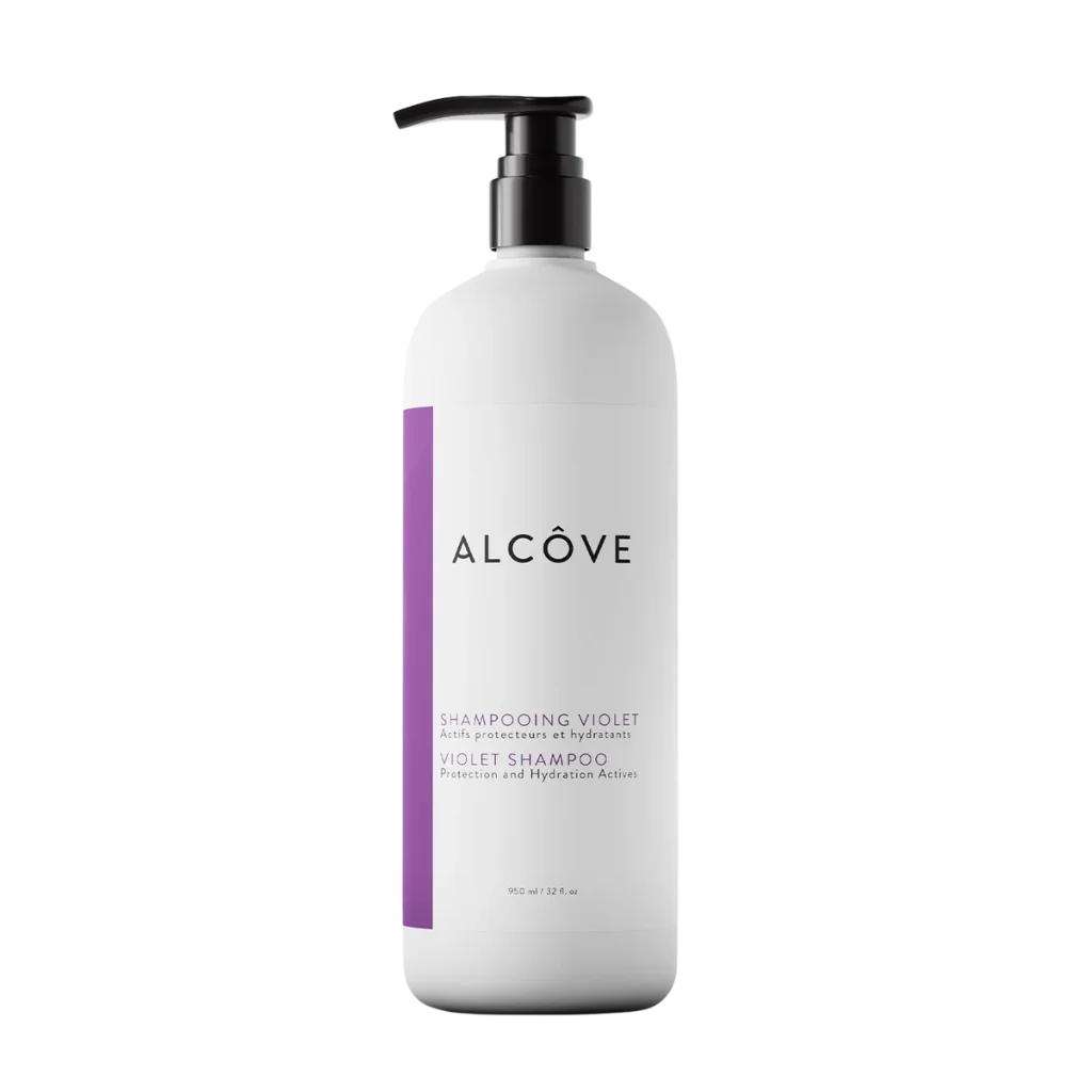 Alcove Violet Shampoo – Neutralize Brass & Brighten Blonde Hair at MANEPRINT (1)