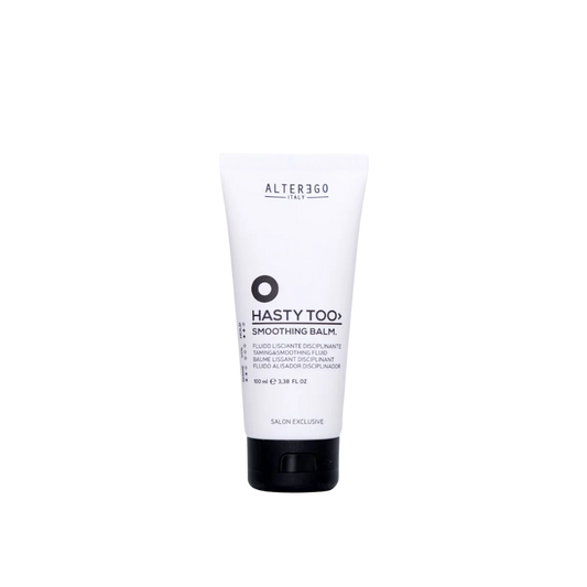 Alter Ego Smoothing Balm at MANEPRINT – a nourishing leave-in balm that tames frizz, smooths hair, and protects against heat for a silky finish.