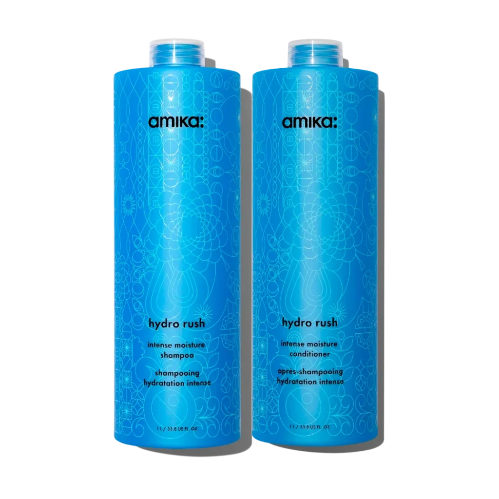 Amika Hydro Rush Shampoo & Conditioner Set - MANEPRINT