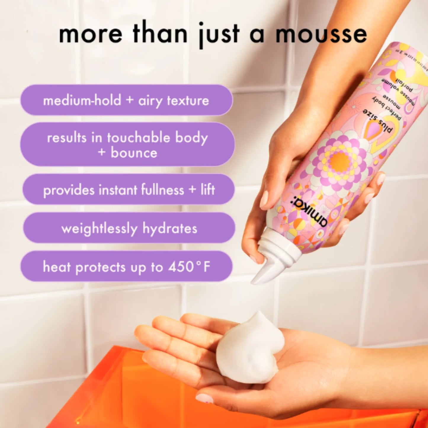 Amika Plus Size Perfect Body Mousse