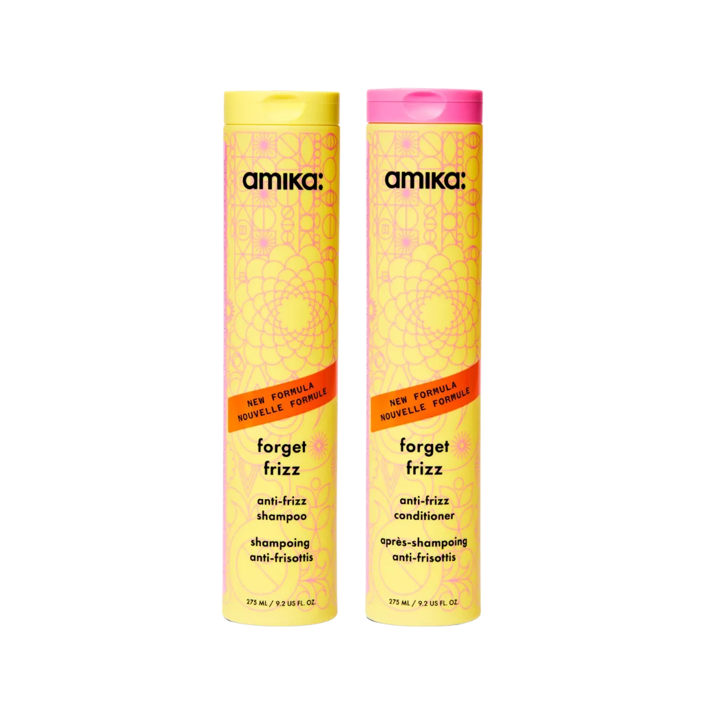 Amika Forget Frizz Shampoo & Conditioner Set