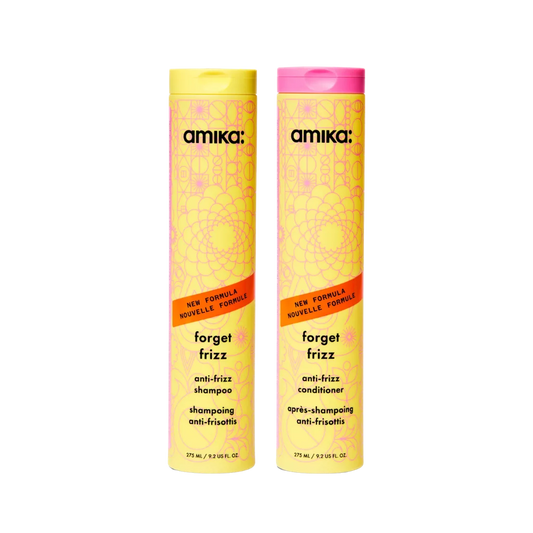 Amika Forget Frizz Shampoo & Conditioner Set