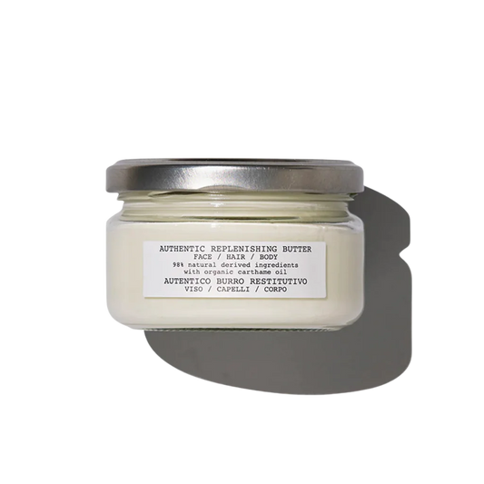 Davines Replenishing Butter - Moisturizing Butter for Hair and Skin - Natural hair butter with a delicate formulation specifically for deeply moisturizing the hair and nourishing the skin of the face and body.