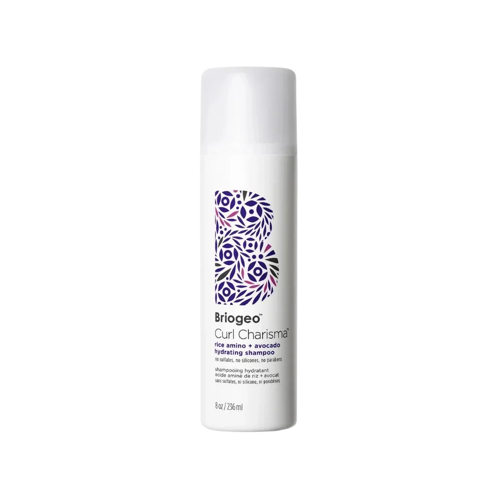 Briogeo Curl Charisma Hydrating Shampoo designed to nourish your hair, providing deep hydration while reducing frizz. 