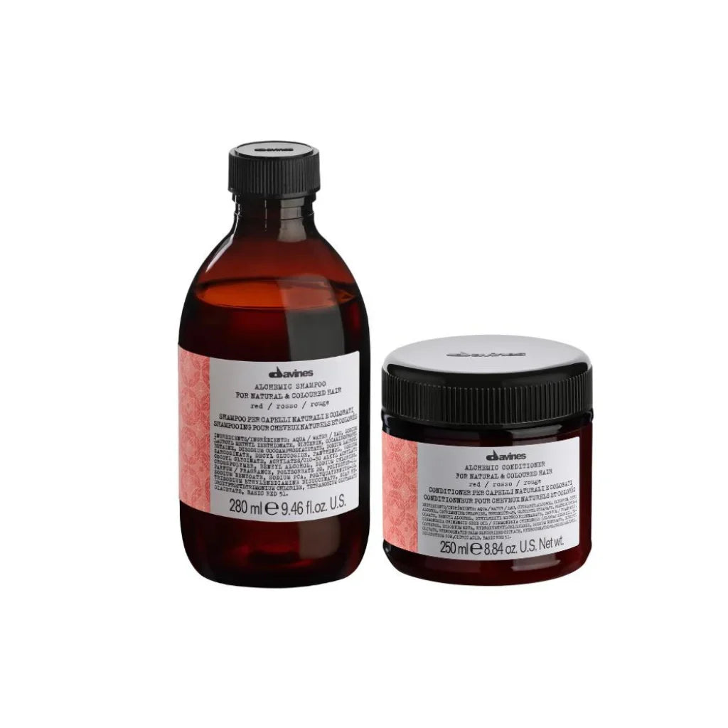 Davines Alchemic Red Shampoo and Conditioner Set - MANEPRINT