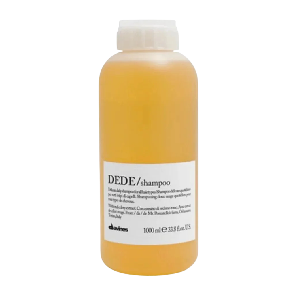 Davines DEDE Shampoo - Delicate Daily Shampoo - Shampoo characterised by a soft lather, formulated to gently cleanse the hair making it light and shiny. Ideal for medium fine & fine hair for daily use. (3)