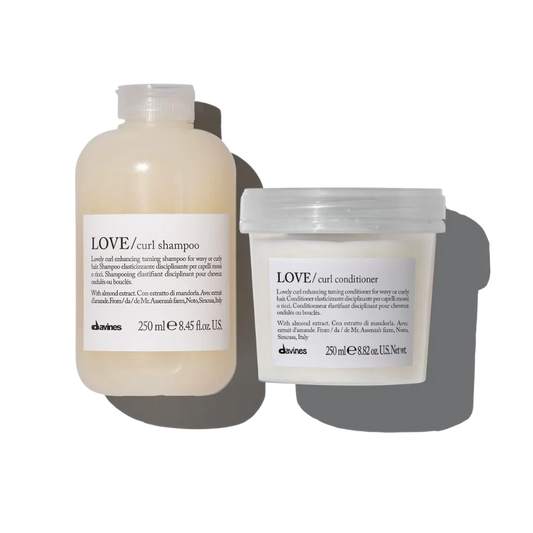 Elevate your curls with Davines Love Curl Shampoo & Conditioner Set. Hydrates, defines, and leaves curls irresistibly soft. Embrace the love for your natural waves!