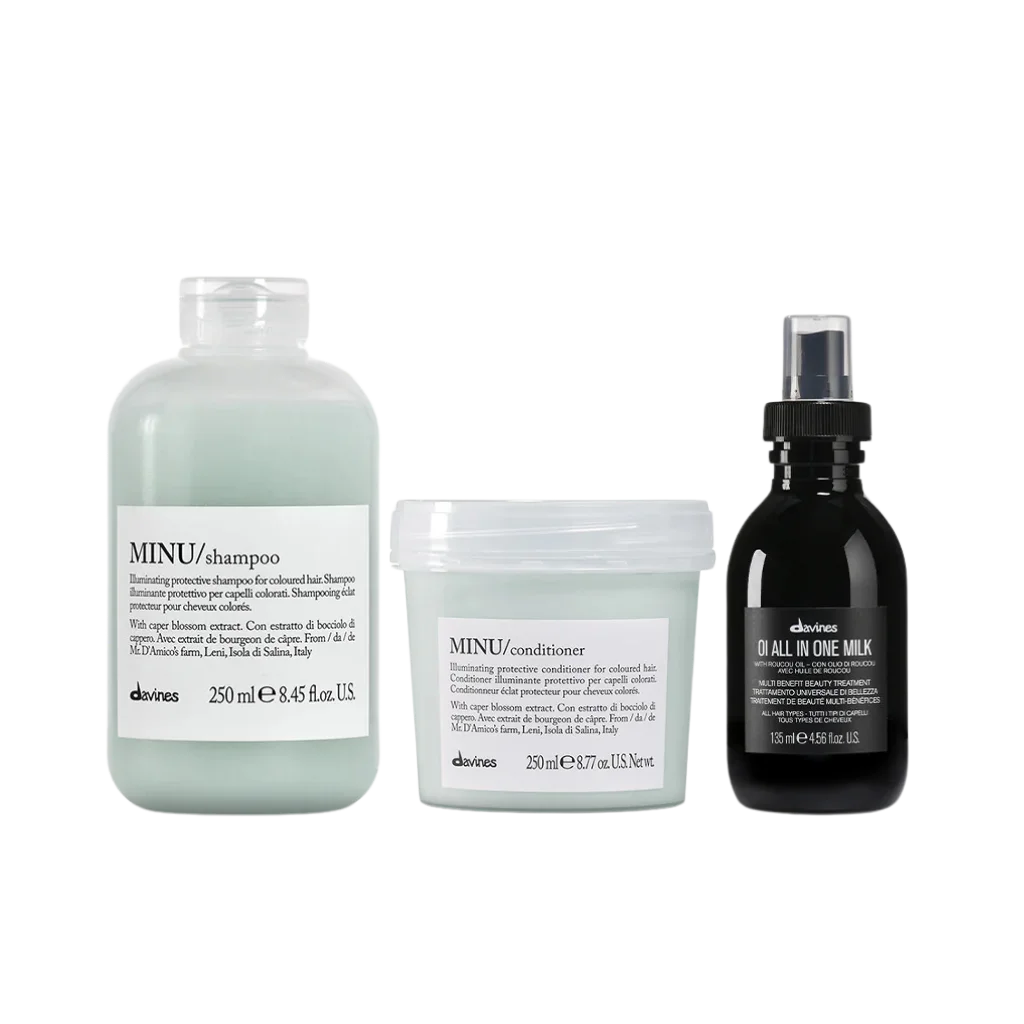 Davines Minu Duo + Oi Milk Gift Set