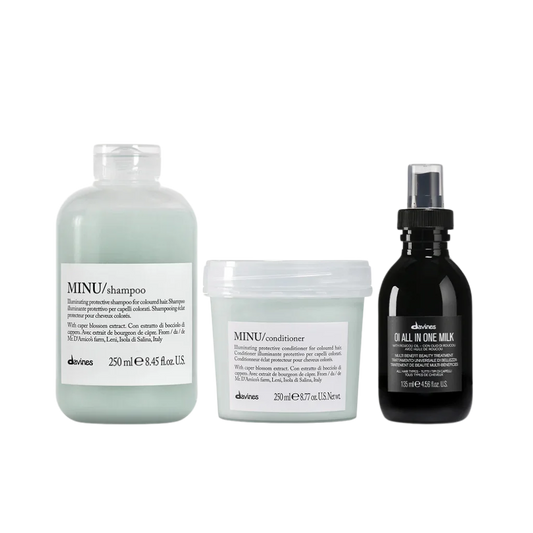 Davines Minu Duo + Oi Milk Gift Set