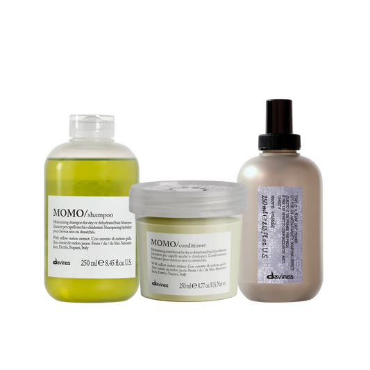 Davines Momo Duo + Blow Dry Primer Gift Set