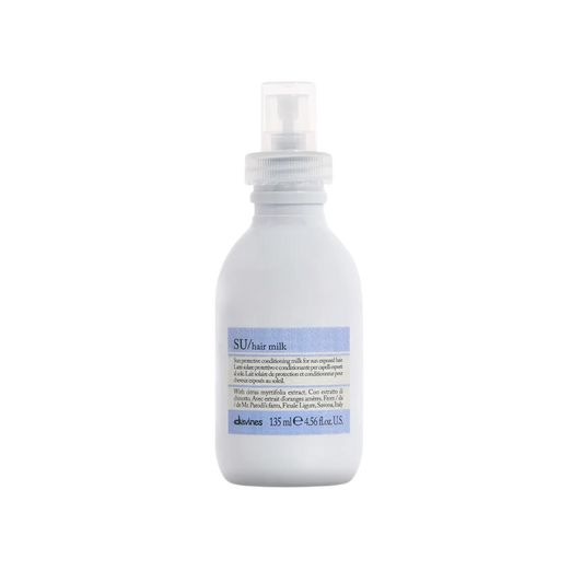 Davines SU Milk at MANEPRINT – a lightweight leave-in spray that hydrates, detangles, and protects sun-exposed hair with UV filters.