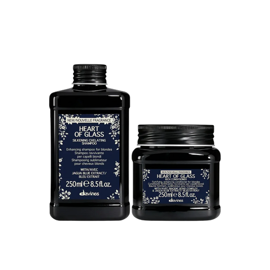 Davines HEART OF GLASS Shampoo & Conditioner Set - 250ml - MANEPRINT