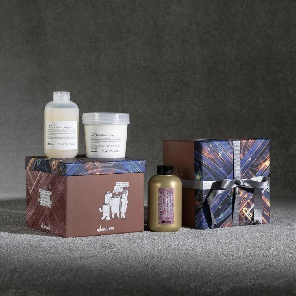 Davines Love Curl Duo + Curl Serum Gift Set