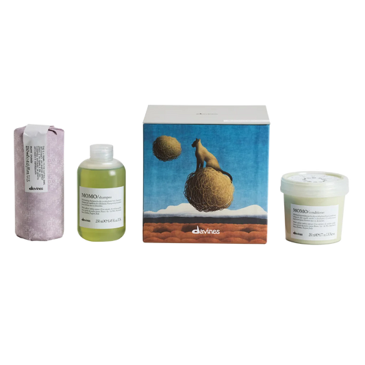 Davines Momo Duo + Blow Dry Primer Gift Set
