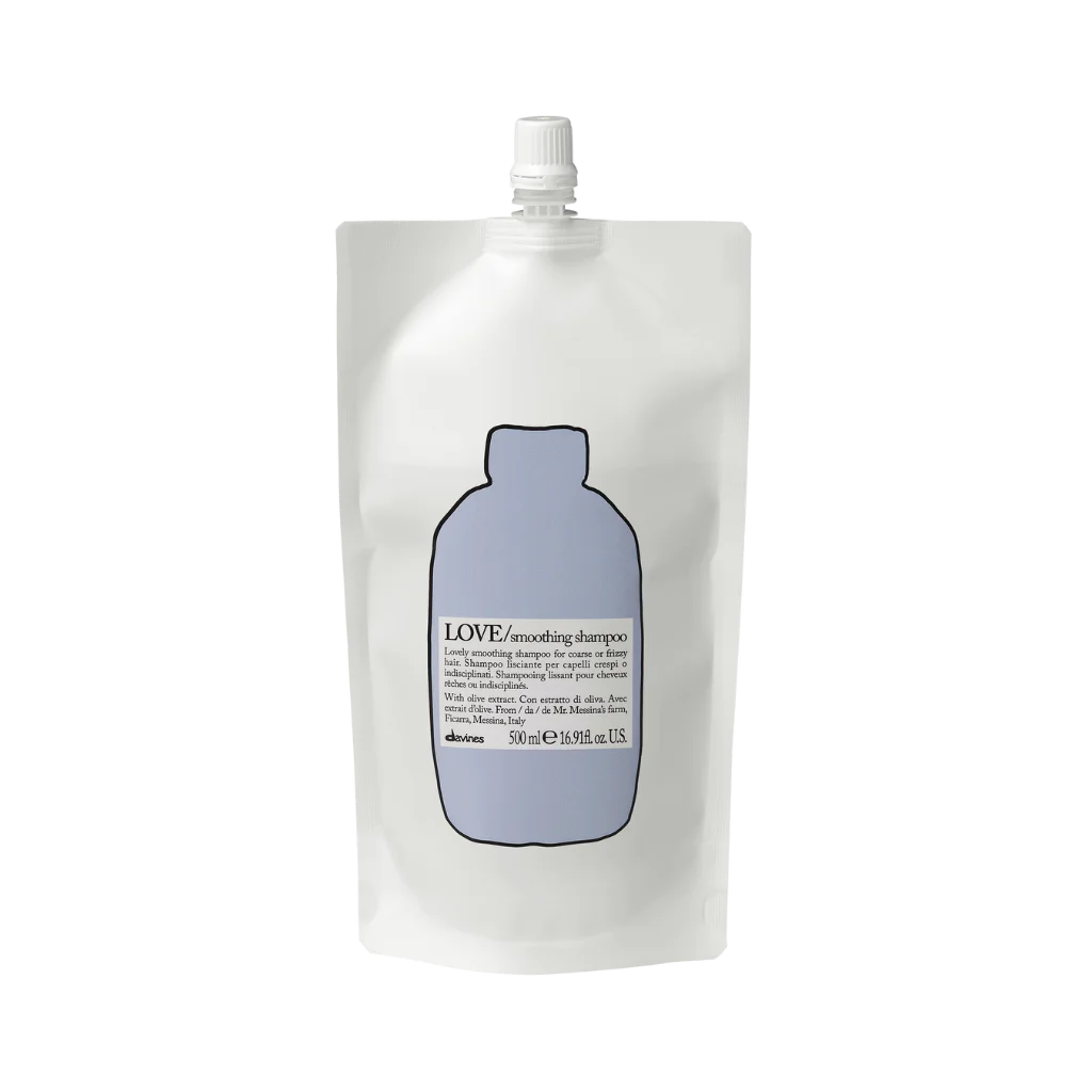 Davines Love SMOOTHING shampoo 500 ml refill size