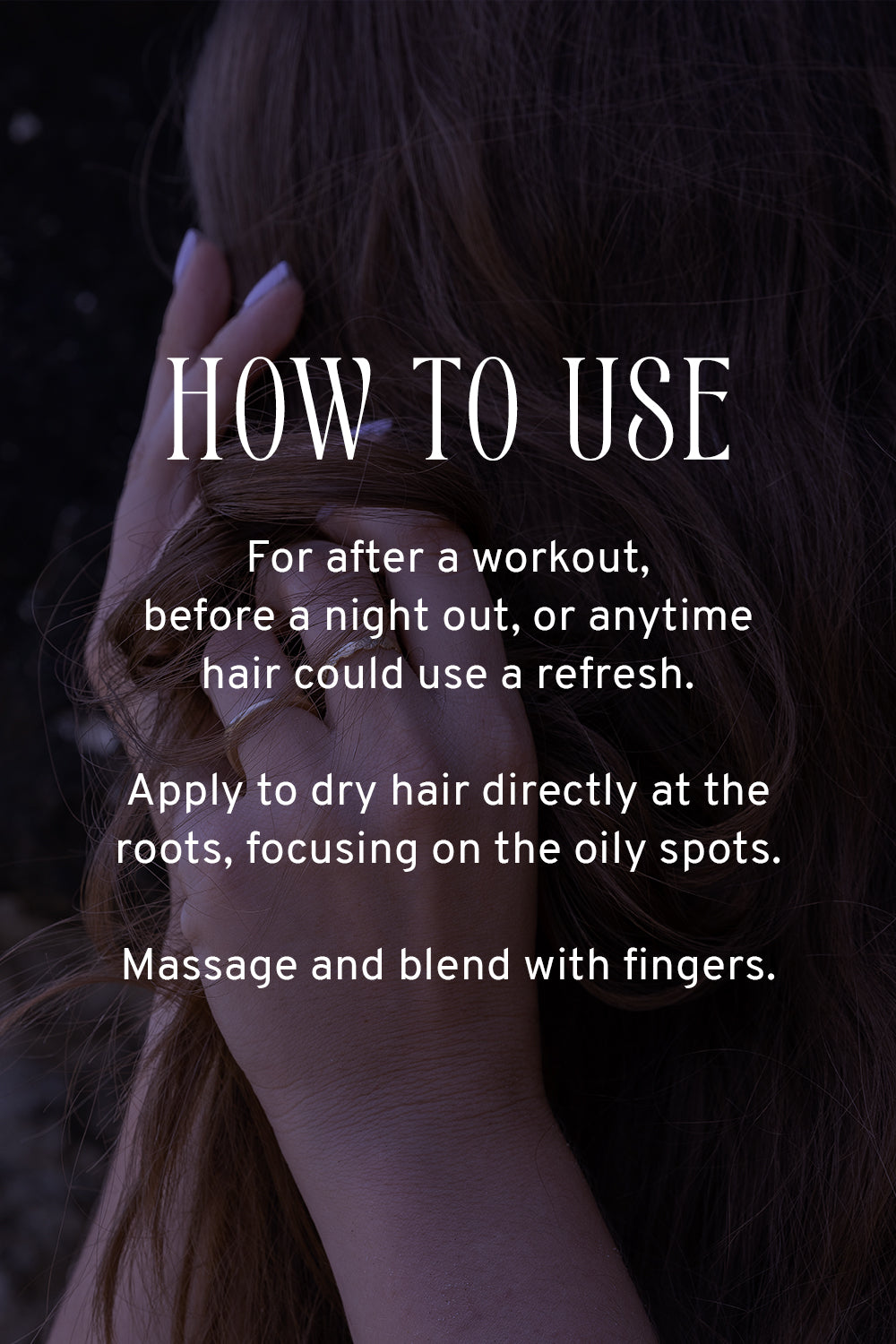 Captain Blankenship Dry Shampoo How to use