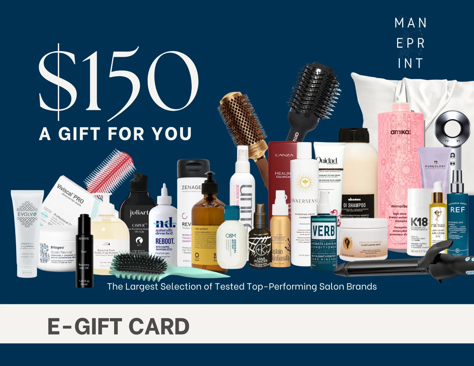 MANEPRINT GIFT CARD $150