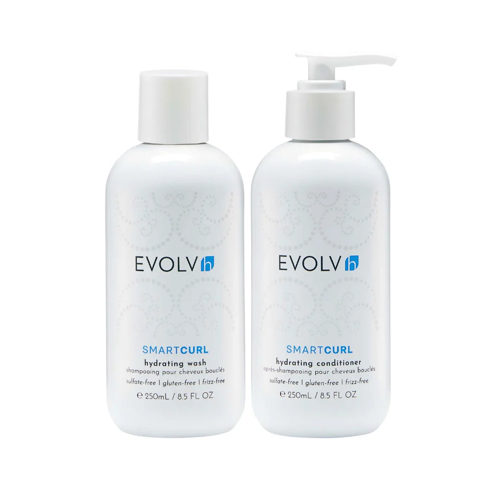 Evolvh Smart Curl Hydrating Shampoo & Conditioner Set - MANEPRINT