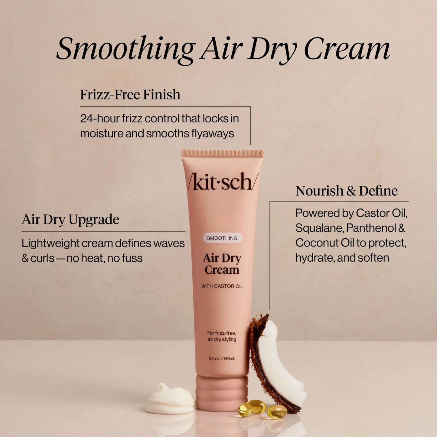 KITSCH Smoothing Air Dry Cream