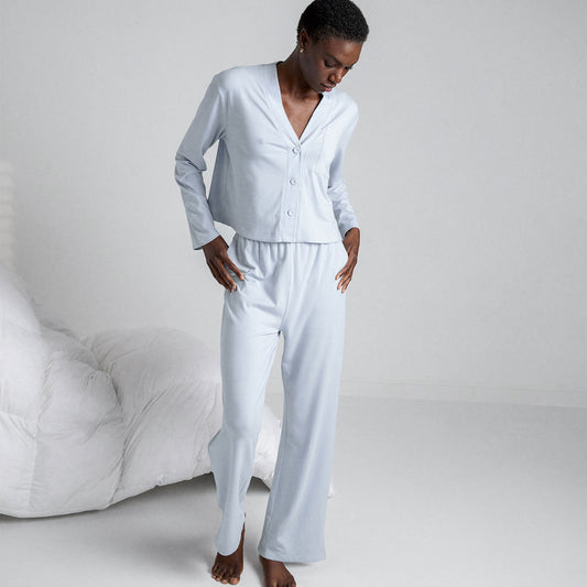 Lunya Slumberknit™ Long Sleeve Pant Set