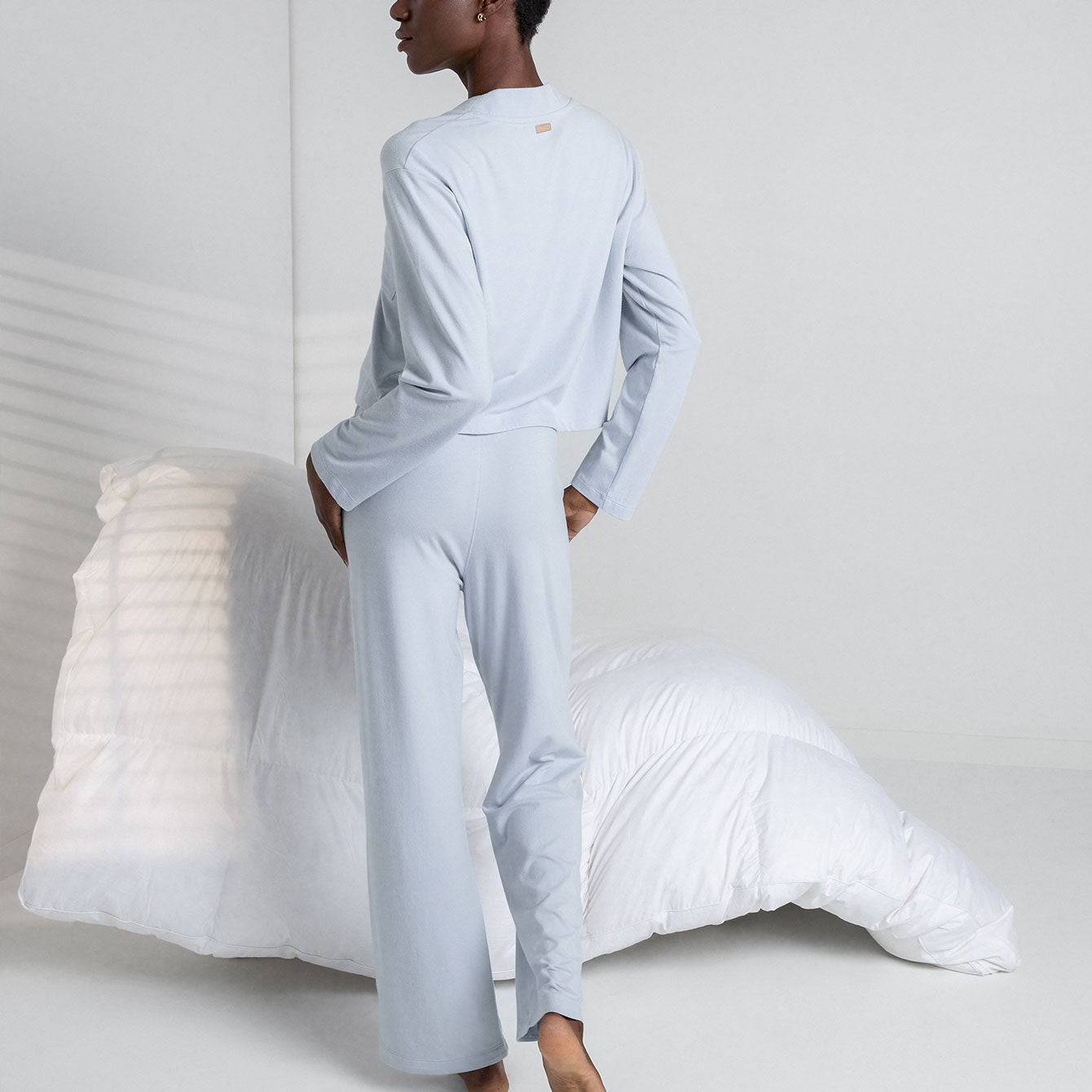 Lunya Slumberknit™ Long Sleeve Pant Set