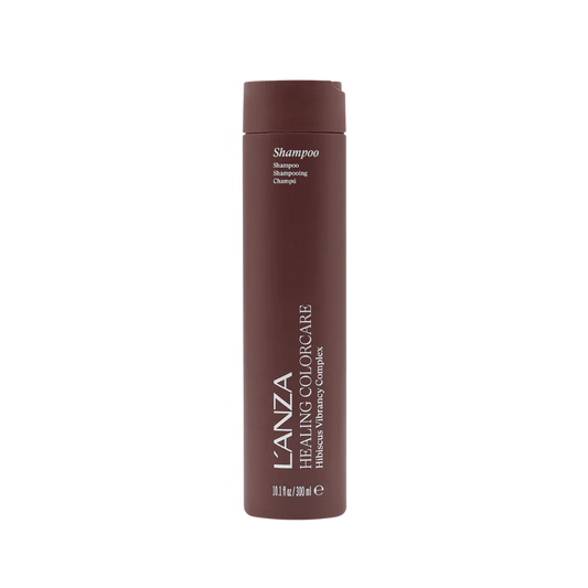 L'ANZA Healing ColorCare Color Preserving Shampoo at MANEPRINT – a gentle cleanser that protects and extends hair color while leaving hair soft, shiny, and vibrant.
