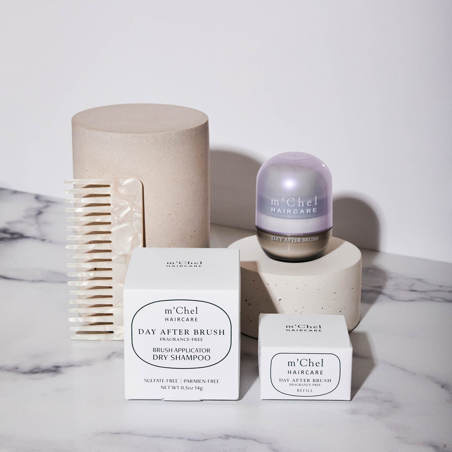 m'Chel Double Day After™ Brush + Refills Bundle