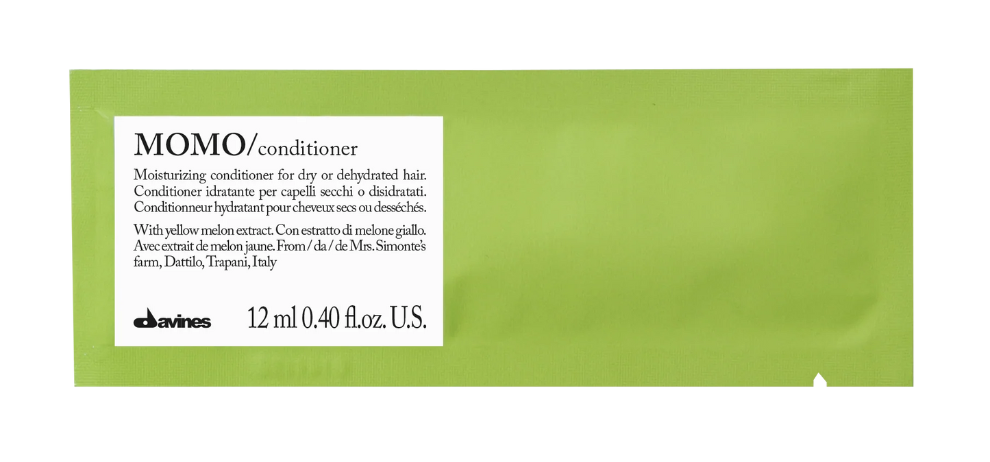 davines momo conditioner sample sachet