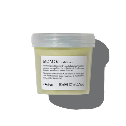 Davines Momo Conditioner is a illuminating conditioner for color treated hair helps maintain color while delivering shine and manageability.