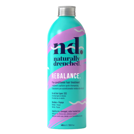 Naturally Drenched Rebalance Pre-Conditioner Treatment at MANEPRINT