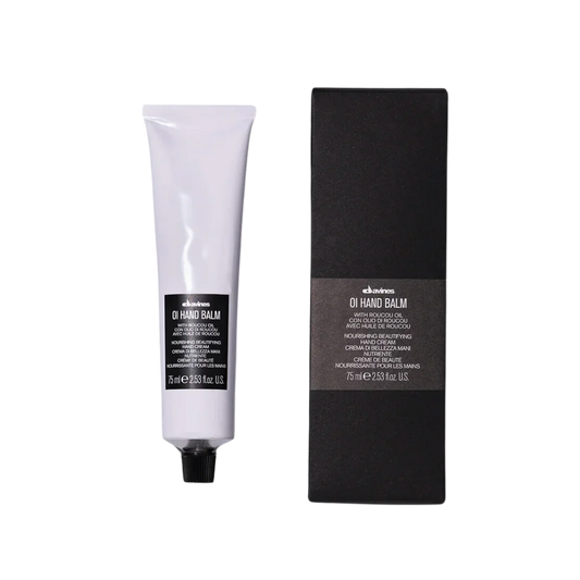 Davines OI Hand Balm - Hydrating hand balm for all skin types - Nourishing hand cream with antioxidants, suitable for all skin types. The balm provides long lasting protection from damage caused by the sun, wind and cold.