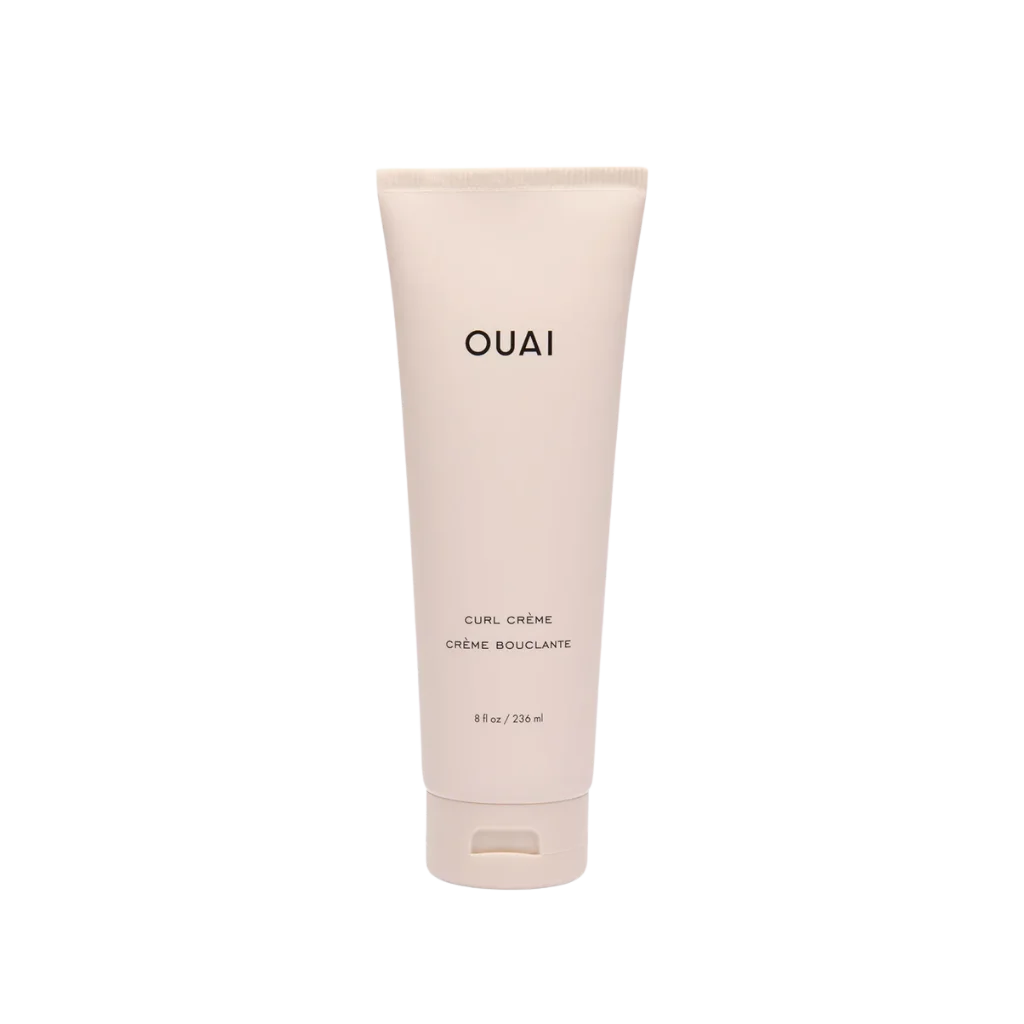 OUAI Curl Crème at MANEPRINT – a defining cream that enhances natural curls, fights frizz, and adds soft, flexible hold.