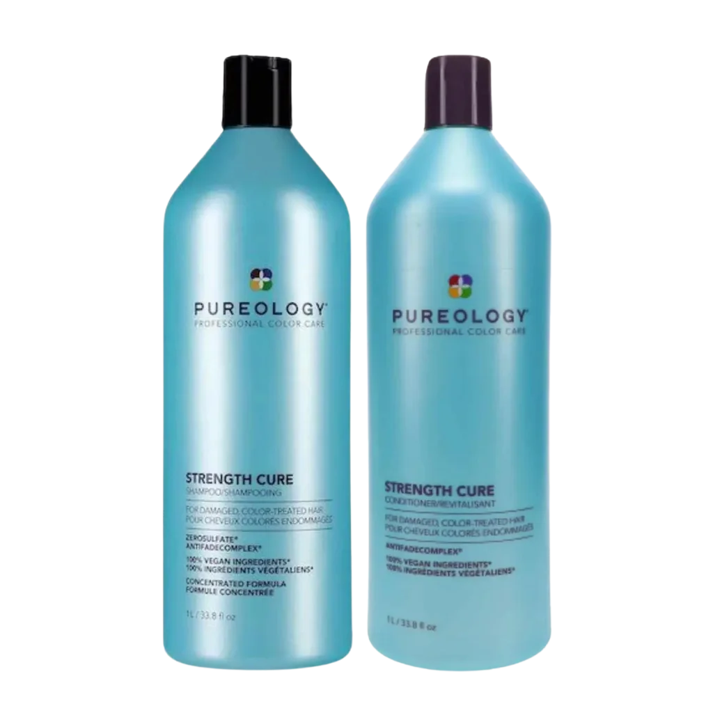 Pureology Strength Cure Shampoo & Conditioner Set - MANEPRINT