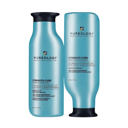 Pureology Strength Cure Shampoo & Conditioner Set 9 oz