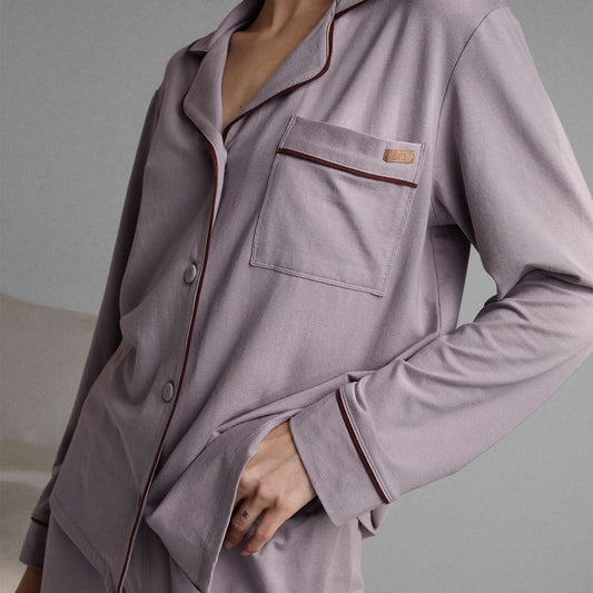 Lunya Slumberknit™ Essential Button Down Pant Set
