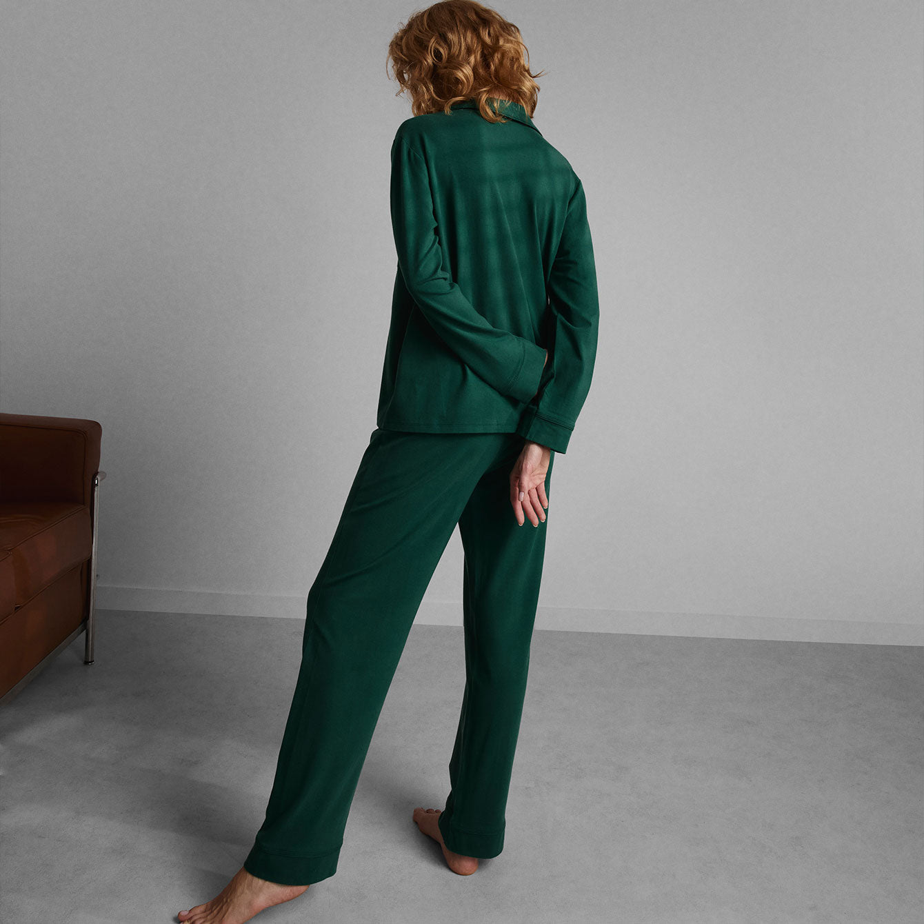 Lunya Slumberknit™ Essential Button Down Pant Set
