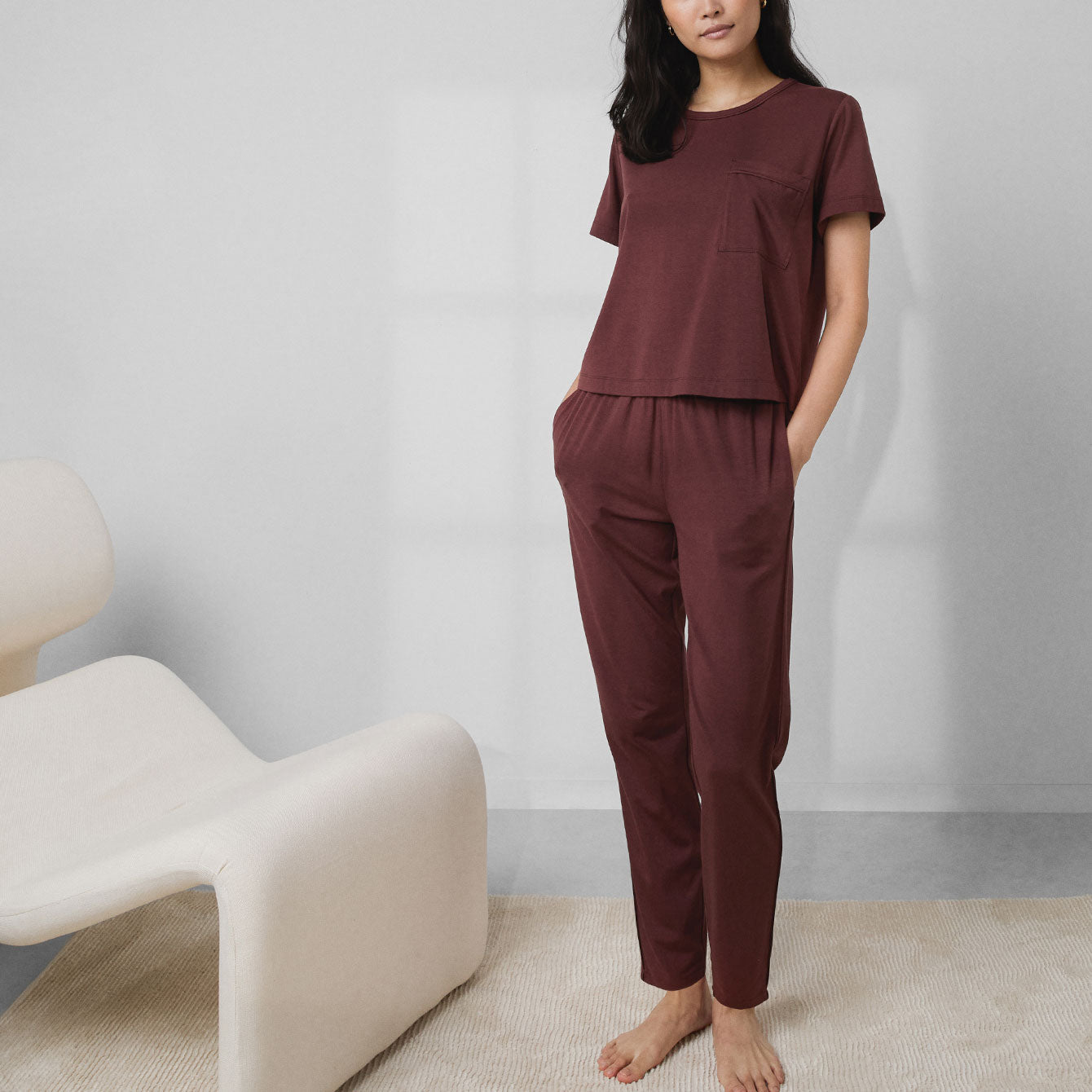 Lunya Slumberknit™ Tapered Pant Set