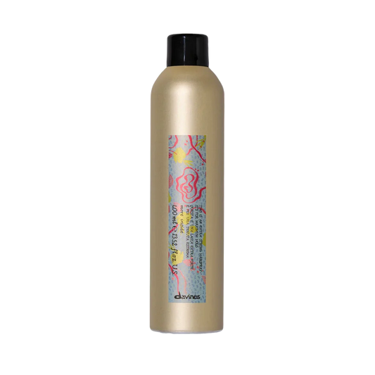 Davines This Is An Extra Strong Hairspray - Extra Strong Hair Spray for Long Lasting Hold - For styles that hold up against humidity, time and movement. This Is An Extra Strong Hairspray locks hair into place for as long as need be, without leaving residue or stickiness.