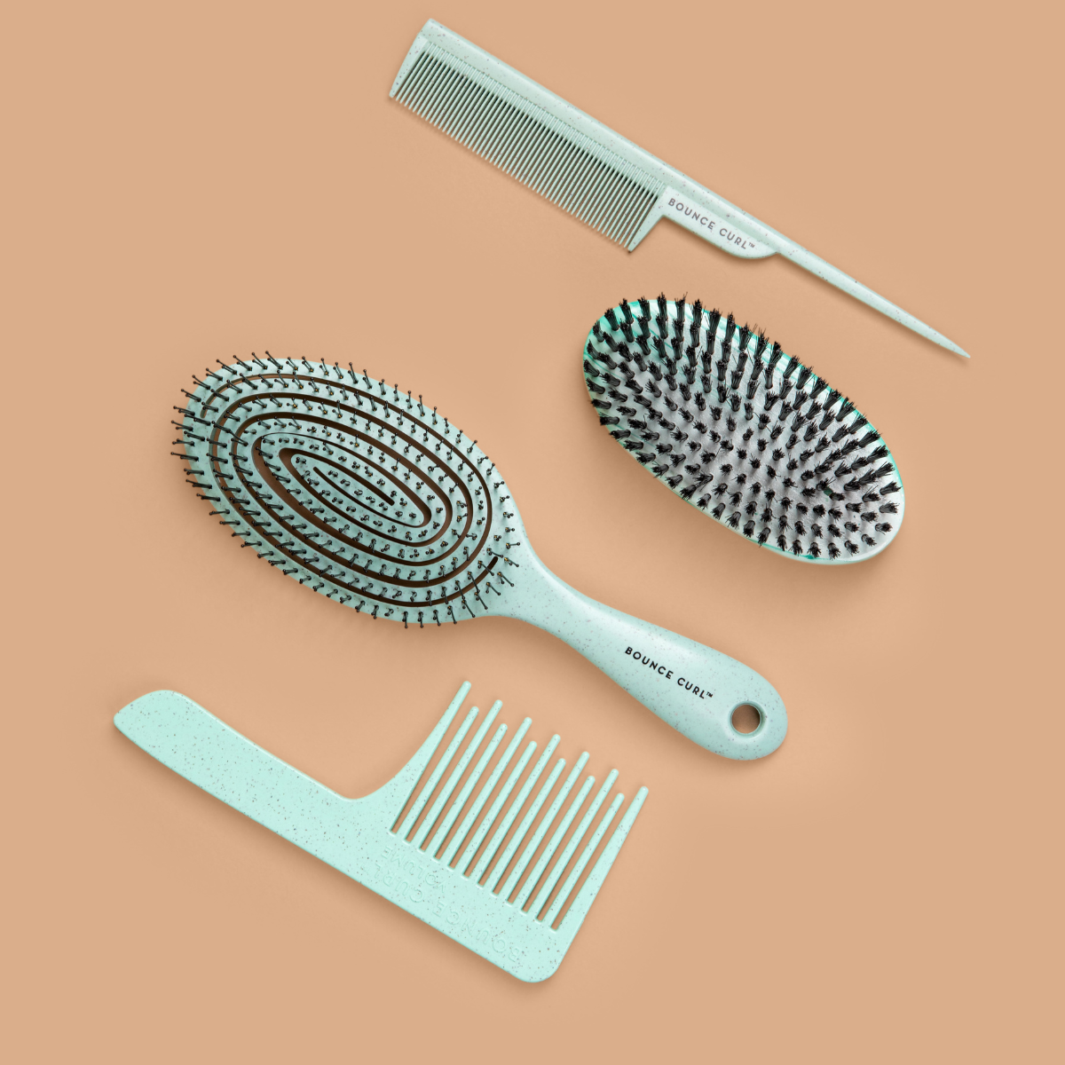 bounce curl brushes and combs