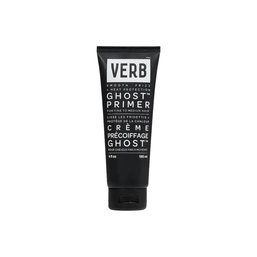 Black tube of Verb Ghost Primer on a white background