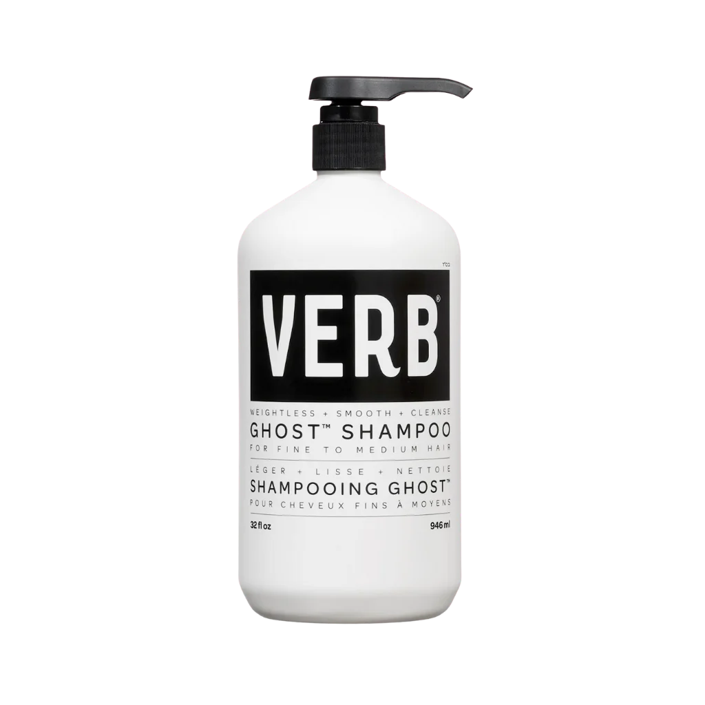 Verb Ghost Shampoo bottle on a white background
