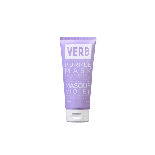 Tube of Verb Purple Mask on a white background