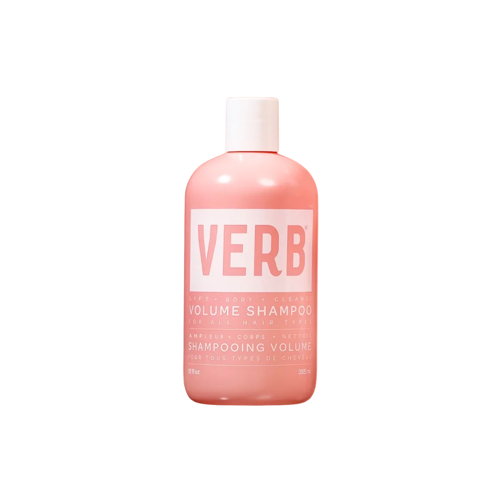 Verb Volume Shampoo bottle on a white background